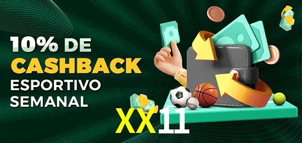 10% de bônus de cashback na XX11